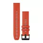 Garmin silikónový remienok k hodinkám 22 mm Flame Red 010-13111-04