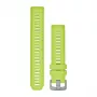 Silikónový remienok na hodinky Garmin Instinct 2 22 mm, Electric Lime, 010-13105-02