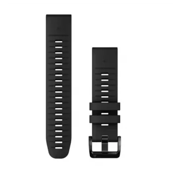 Silikónový remienok na hodinky Garmin QuickFit 22 mm, čierny (010-13280-00)