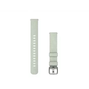 Garmin látkový remienok k hodinkám 14 mm pre Lily 2 Sage Gray so striebornou sponou 010-13302-11