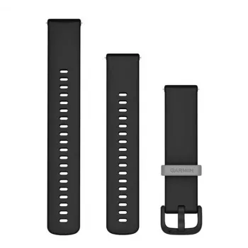 Garmin silikónový remienok 20 mm Quick Release čierny 010-12932-30