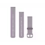 Silikónový remienok na hodinky Garmin Quick Release 20 mm, Orchid (010-12932-33)