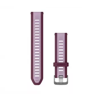 Silikónový remienok na hodinky Garmin Quick Release 20 mm, Berry/Lilac (010-11251-AK)