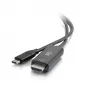 C2G USB-C na HDMI adaptérový kábel - 1,83 m - čierny - 4K@60Hz - reverzibilný USB-C konektor samec