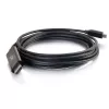 C2G USB-C na HDMI adaptérový kábel - 1,83 m - čierny - 4K@60Hz - reverzibilný USB-C konektor samec