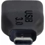 C2G USB C na USB A adaptér - USB C na USB adaptér - 5 Gbit/s - čierny - M/F