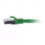 CABLES2GO C2G 7 stôp (2,1 m) Cat6a Snagless Unshielded (UTP) Slim Ethernet sieťový patch kábel - žltý