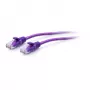 CABLES2GO C2G 3 stopy (0,9 m) Cat6a Snagless Unshielded (UTP) Slim Ethernet sieťový patch kábel - fialový