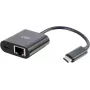 CABLES2GO C2G 82408 USB 3.1 Gen 1 Type-C hub so 4 USB-A portmi, čierna