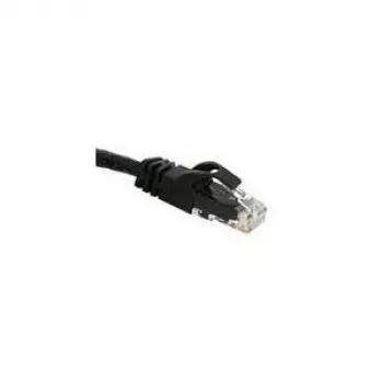 CABLES2GO Cat6 UTP patch kábel 3m čierny Snagless RJ45 konektor samec na samec