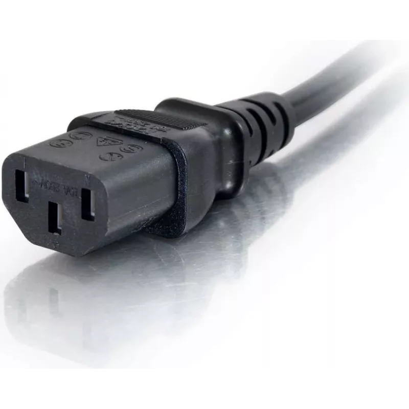 CABLES2GO predlžovací kábel C13 na C14 2m čierny