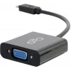 C2G USB 3.1 USB Type C na VGA adaptér - USB C na VGA čierna