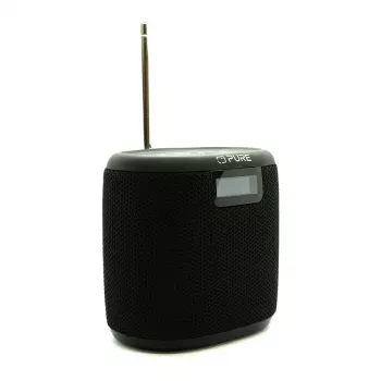 Pure Acoustics Pure Woodland Mini vodotesný outdoorový reproduktor s FM/DAB+ rádiom, čierna