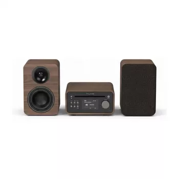 PURE ACOUSTICS Pure Classic Stereo Mini stereo systém DAB+/FM, Bluetooth, CD, USB, hnedá/orech