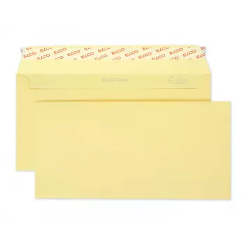 Elco obálka C5/6 DL samolepiaca svetlý šamois 100g 229x114mm