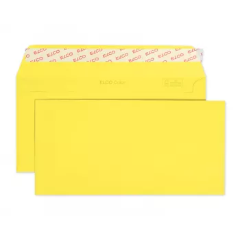 ELCO Color obálka C5/6 (114 x 229 mm), bez okienka, 100 g/m², žltá, 250 ks (18833.72)