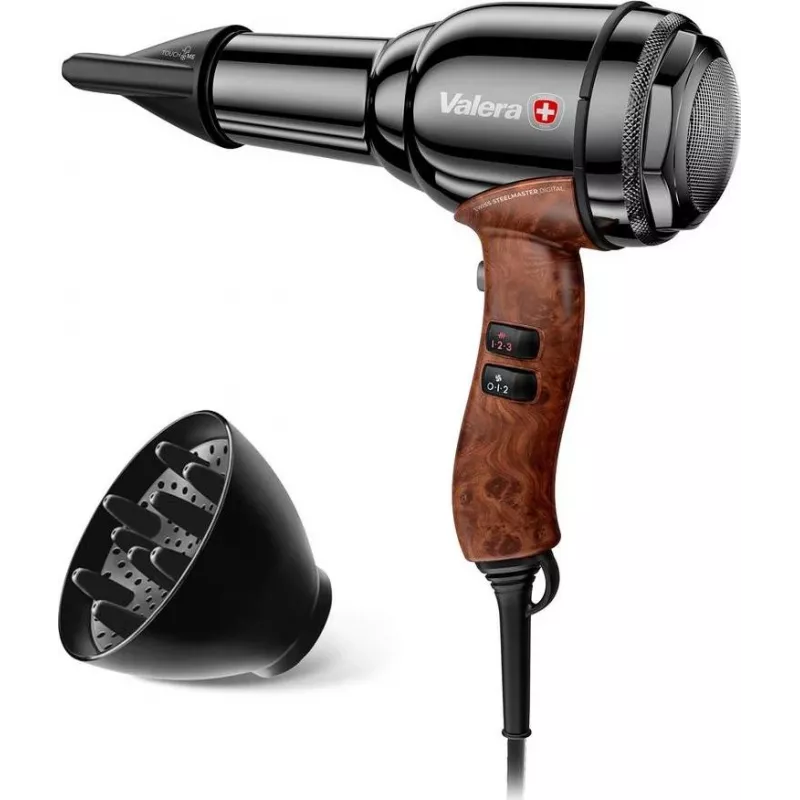 VALERA Swiss Steelmaster D Professional fén 2000W Black Chrome