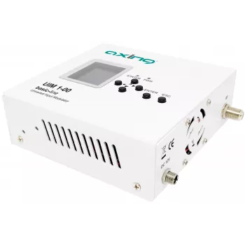 AXING UIM 1-00 univerzálny vstupný modulátor HDMI CVBS YPbPr na RF DVB-T/C