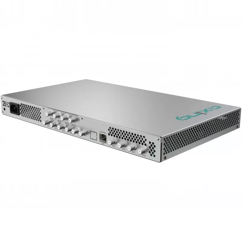 AXING MK 12-00N kompaktná centrála 12x DVB-S/S2/S2x vstup, 12x DVB-C/T výstup