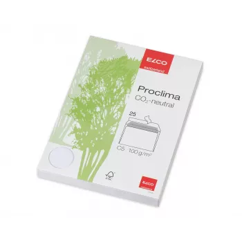 ELCO Proclima obálka C5 (162 x 229 mm), bez okienka, samolepiaca, 100 g/m², 25 kusov (74270.20)