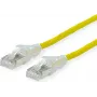 Dätwyler Cat.6A H AMP v2 patch kábel, žltá, 20 m, SFTP, LS0H, CU 7702 flex