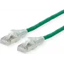 Dätwyler Cat.6 patch kábel, AMP v2, zelený, 10 m, CU 7702 flex LS0H, U/UTP