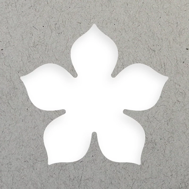 Artoz Papier vyrezávacia forma kvety 5 cm