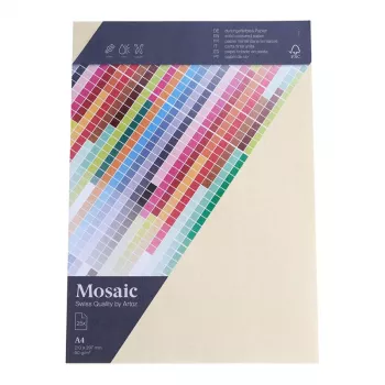 Artoz Papier Mosaic Ivory A4 90 g/m² 25 listov listový papier