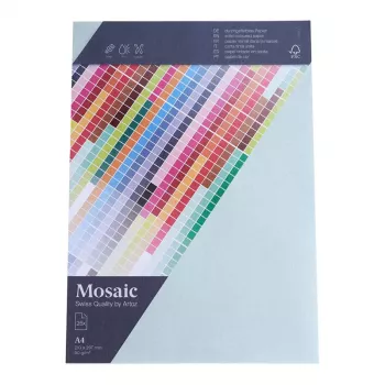 Artoz Papier Mosaic listový papier svetlomodrá A4 90 g/m² 25 listov