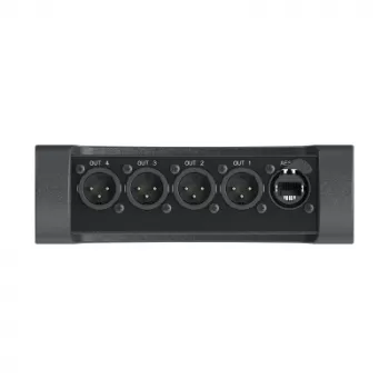 Neutrik NA-4I4O-AES72 stagebox čierny