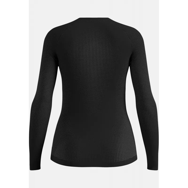 Odlo Performance Warm BL Top Crew Neck L/S - Graphite Grey - dámske - M