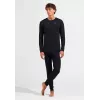 Odlo Merino 200 BL Bottom Long spodná vrstva nohavice - Black, XL