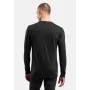 Odlo Merino 200 BL Top Crew Neck LS - Black, veľkosť XL
