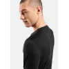 Odlo Merino 200 BL Top Crew Neck LS - Black, veľkosť XL