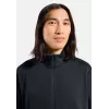 Odlo mikina Grid Fleece Mid Layer Full Zip - Black Melange, veľkosť L