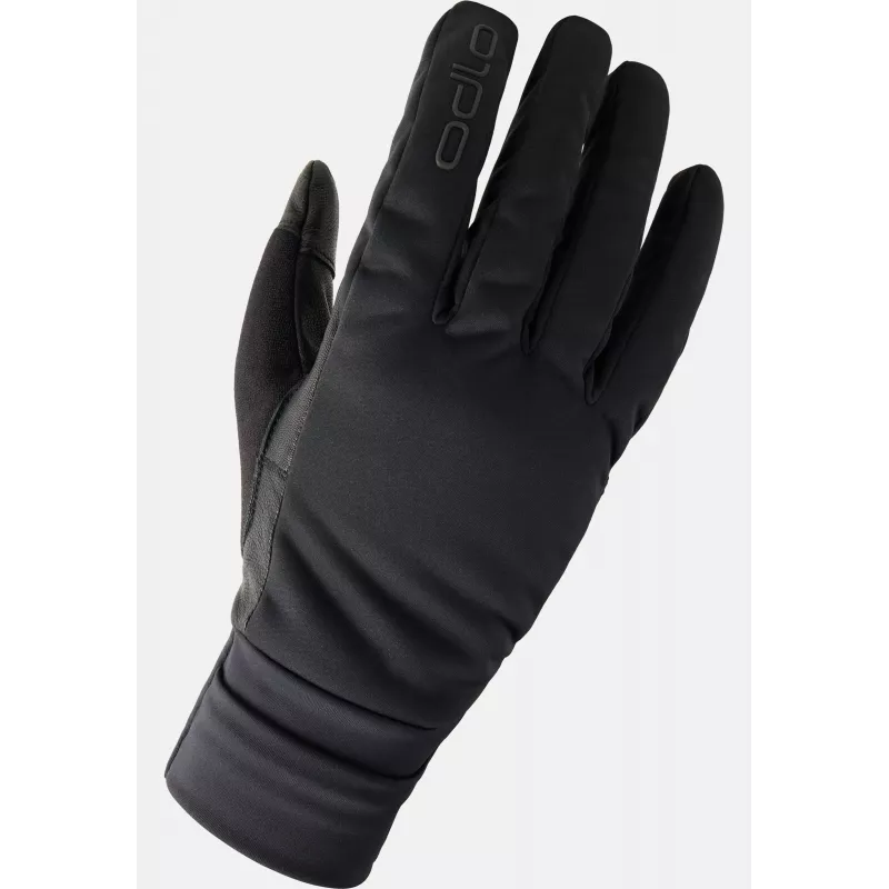 Odlo Nordic Warm rukavice s prstami - čierna, veľkosť XL
