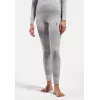 Odlo Active Warm X Pow BL Bottom dlhé spodné nohavice spodná vrstva - Silver Grey, veľkosť S