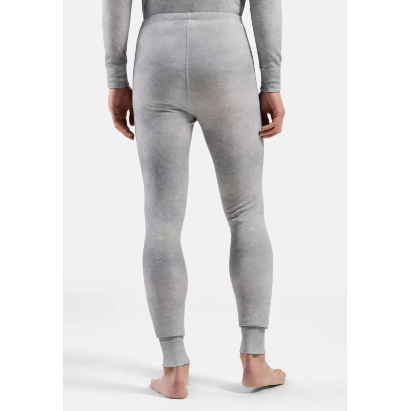 Odlo Active Warm X Pow BL Bottom Long termo spodné nohavice spodná vrstva - Silver Grey, veľkosť L