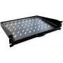 VALUE 19-palcový 1U výsuvný modul, 450 mm úžitková hĺbka, 20 kg nosnosť, čierny