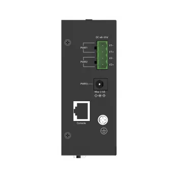 D-Link DIS-210G-12P smart priemyselný Gigabit switch s 8 PoE+ portami a 4 SFP slotmi