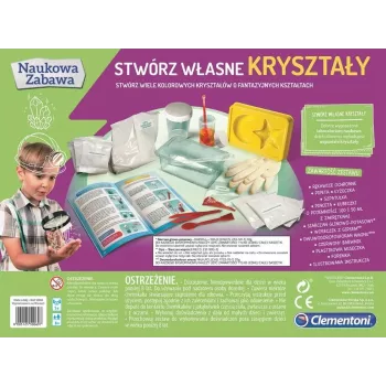 Clementoni Science & Play Crystal Growing Kit – Pestuj si vlastné kryštály