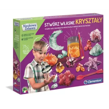 Clementoni Science & Play Crystal Growing Kit – Pestuj si vlastné kryštály