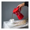Bialetti MOKA EXCLUSIVE 6TZ červený espreso kávovar na sporák (9056)