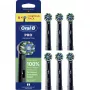 Oral-B Pro CrossAction náhradné hlavice kefky čierne balenie 6 ks (015424)