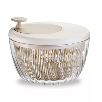 Guzzini Spin&Store odstredivka na šalát, Dark Clay, 4,5 L