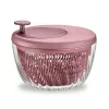 Guzzini Spin&Store odstredivka na šalát, Mauve Red, 4,5 L