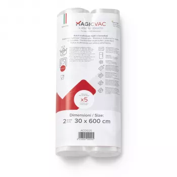 Magic Vac 2 vákuové fólie v rolkách s etiketou 30 cm x 6 m