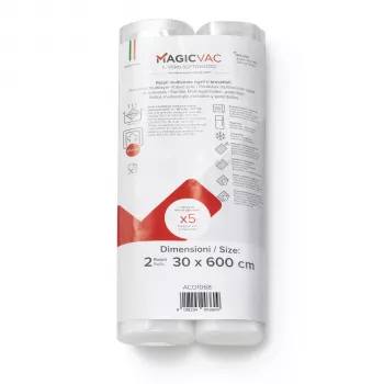 MagicVac 2 vákuové fólie v rolkách 30 cm x 6 m (2 rolky)