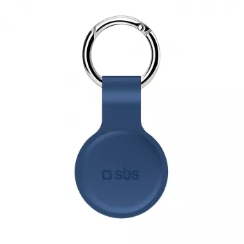 SBS silikónové puzdro pre Apple AirTag modré