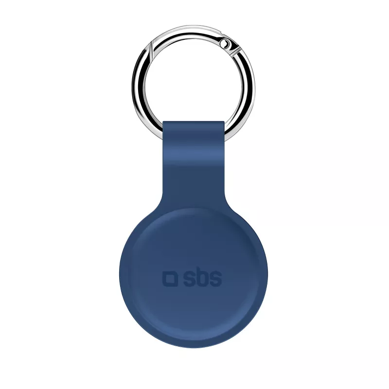 SBS silikónové puzdro pre Apple AirTag modré